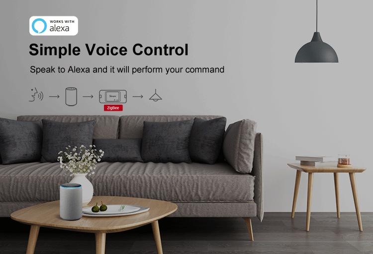 zigbee smart switch voice control