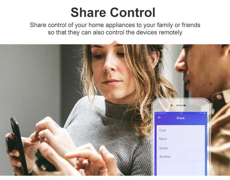 DUALR2 share control