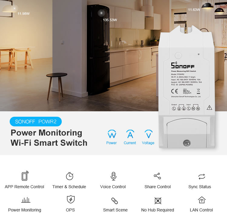 smart power monitor switch