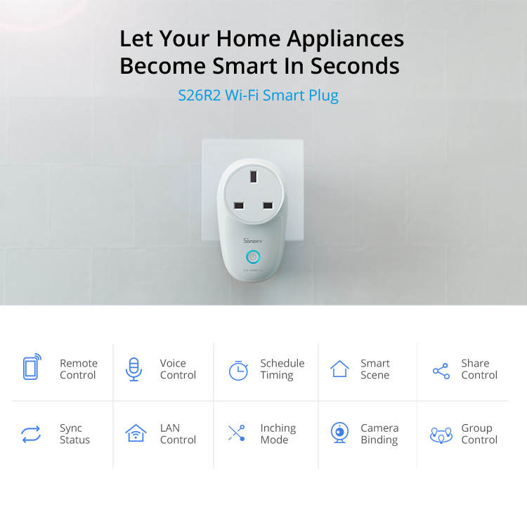 Zigbee S26 R2 WiFi Smart Plug – DE – Eiferer_ZA